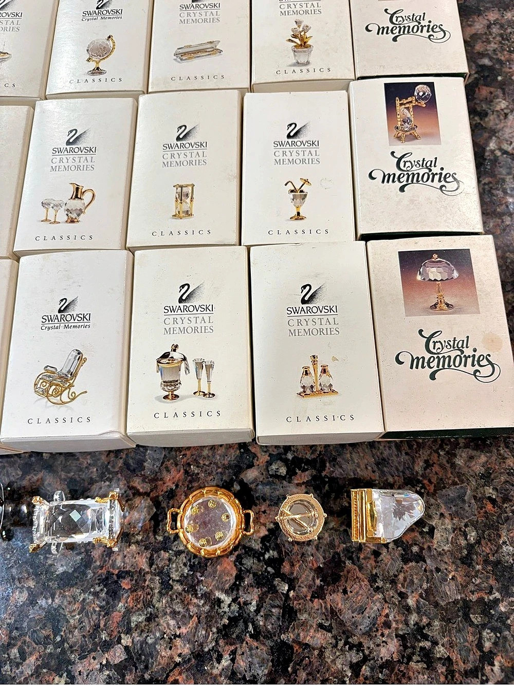 Swarovski Crystal Memories Classics Collection Crystal Figurines - Picture 7 of 10